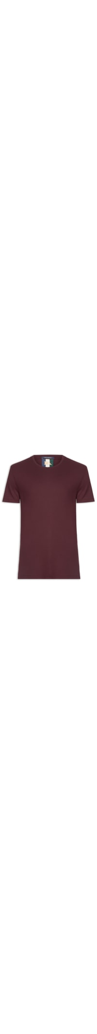 Camiseta Masculina Waffle – Vermelho