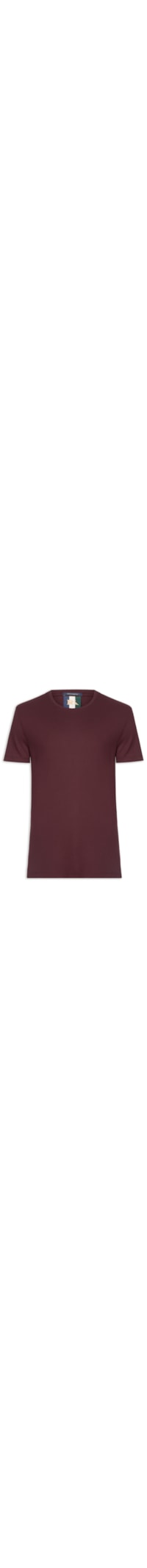 Camiseta Masculina Waffle – Vermelho
