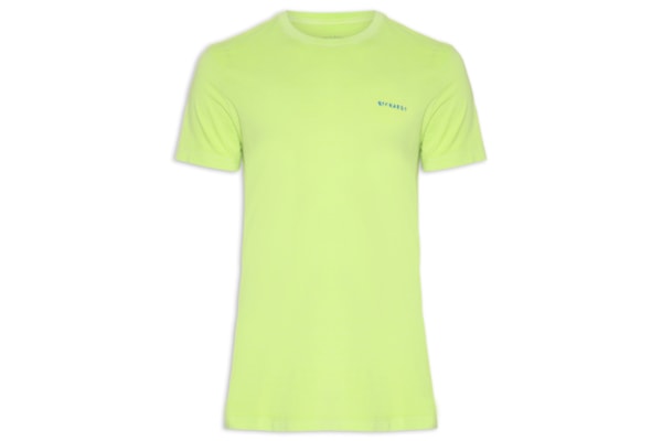 Camiseta Masculina Washed Monstera Cost - Verde