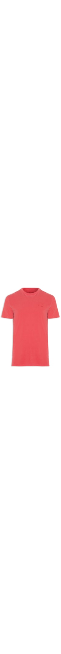 Camiseta Masculina Washed Thaiti Surf - Vermelho
