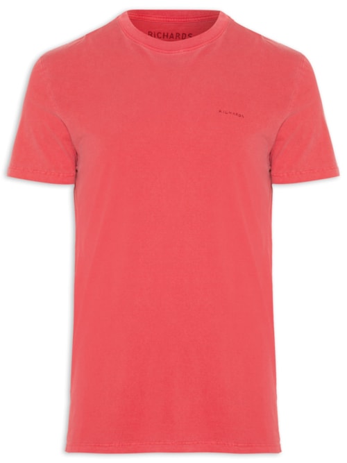 Camiseta Masculina Washed Thaiti Surf – Vermelho