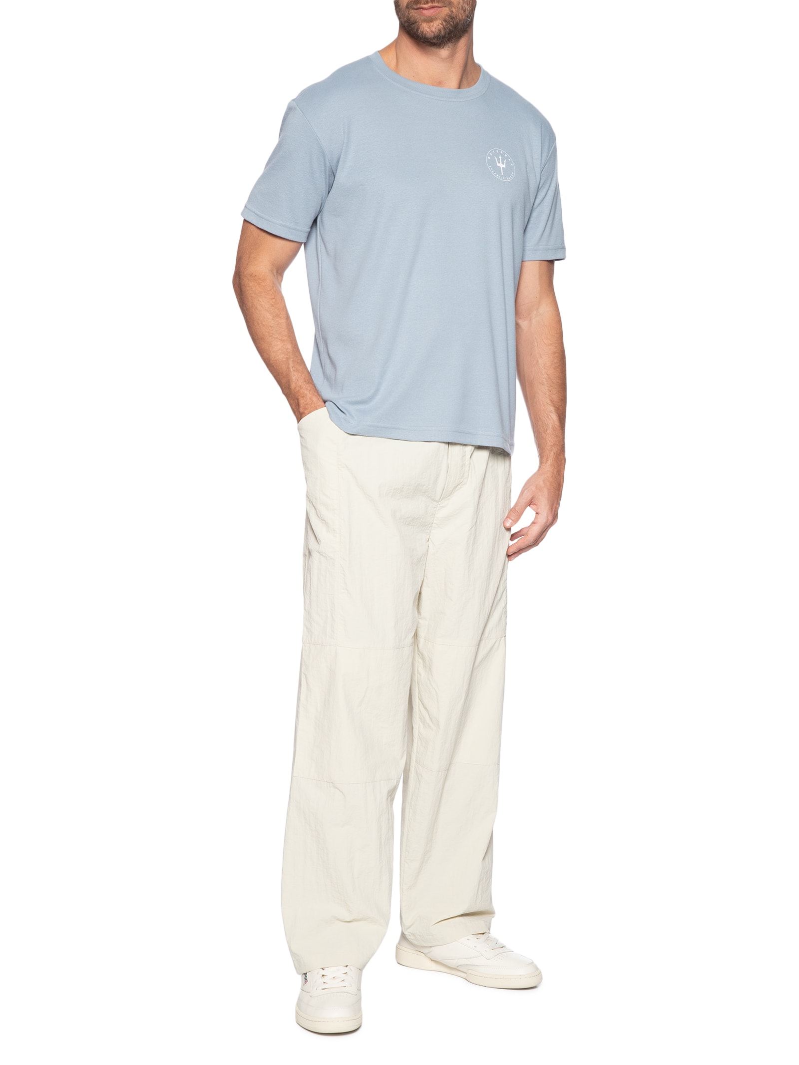 Camiseta Masculina Waterman Azul Osklen