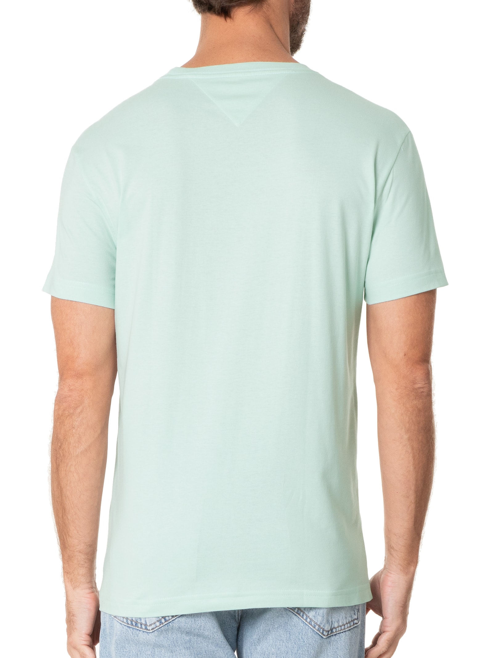 Camiseta Masculina WCC Essential Contton Tee Verde Tommy Hilfiger