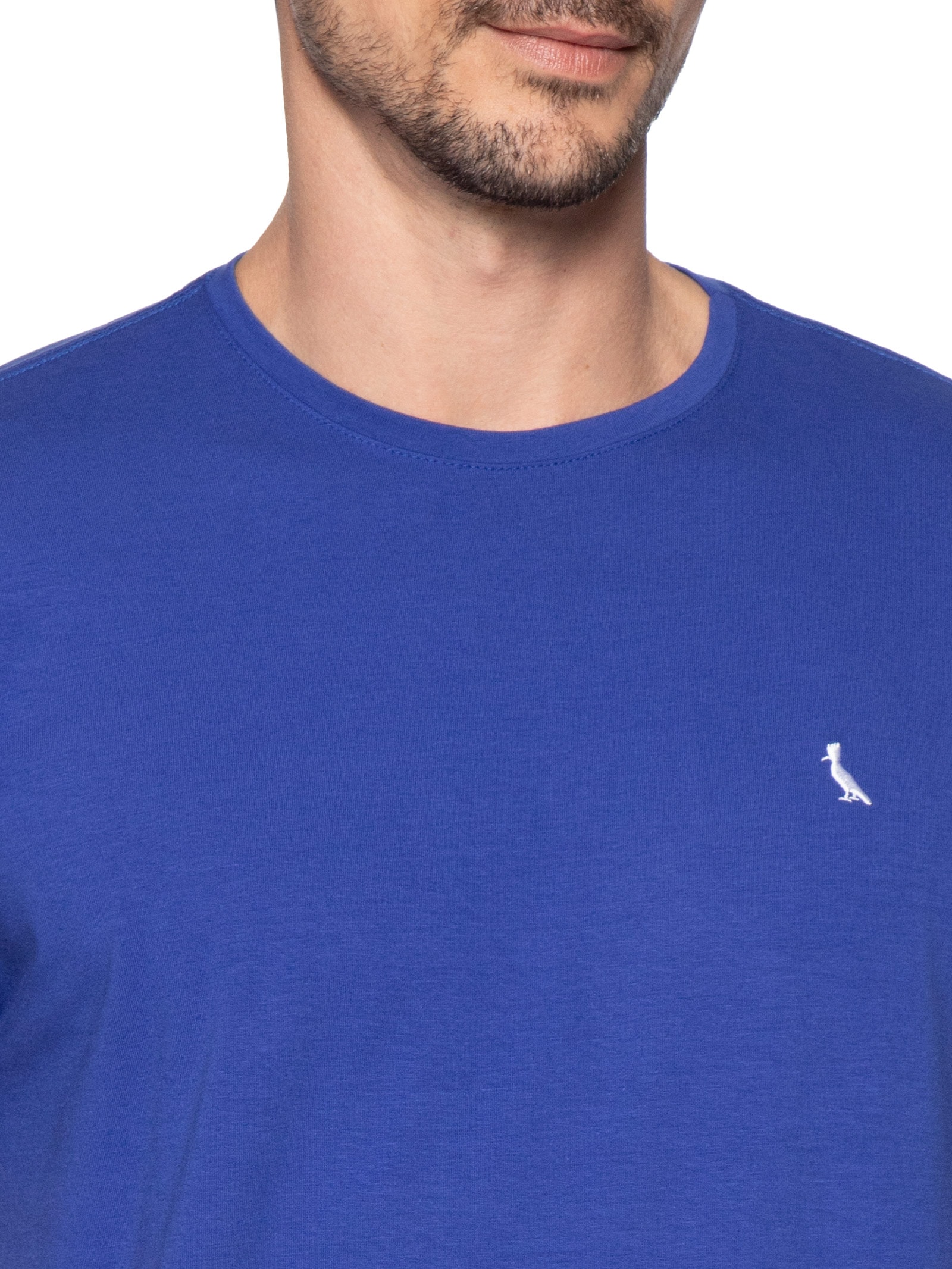 Camiseta Masculina White Bird Co Azul Reserva