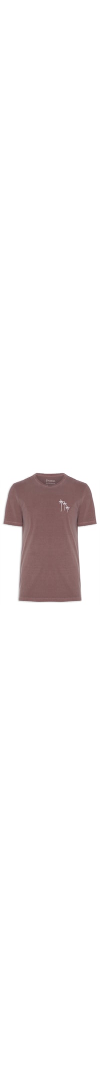 Camiseta Masculina Winter Palm - Vinho