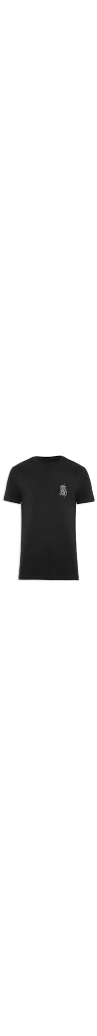 Camiseta Masculina Wired - Preto