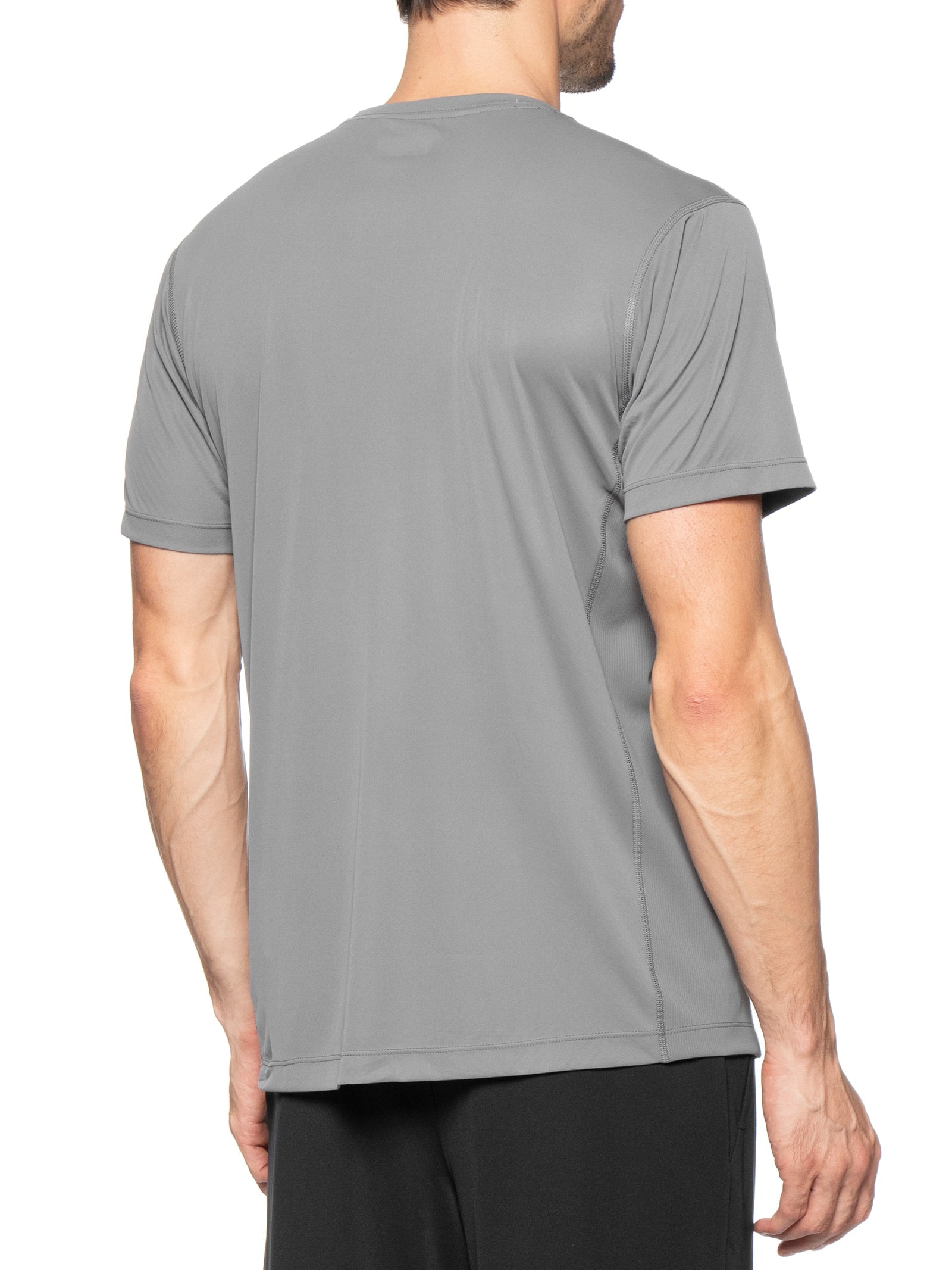 Camiseta Masculina Zero Rules Light FPS 50 Cinza Columbia