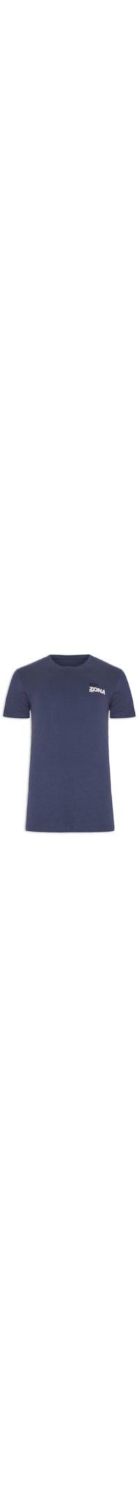 Camiseta Masculina Zona - Azul