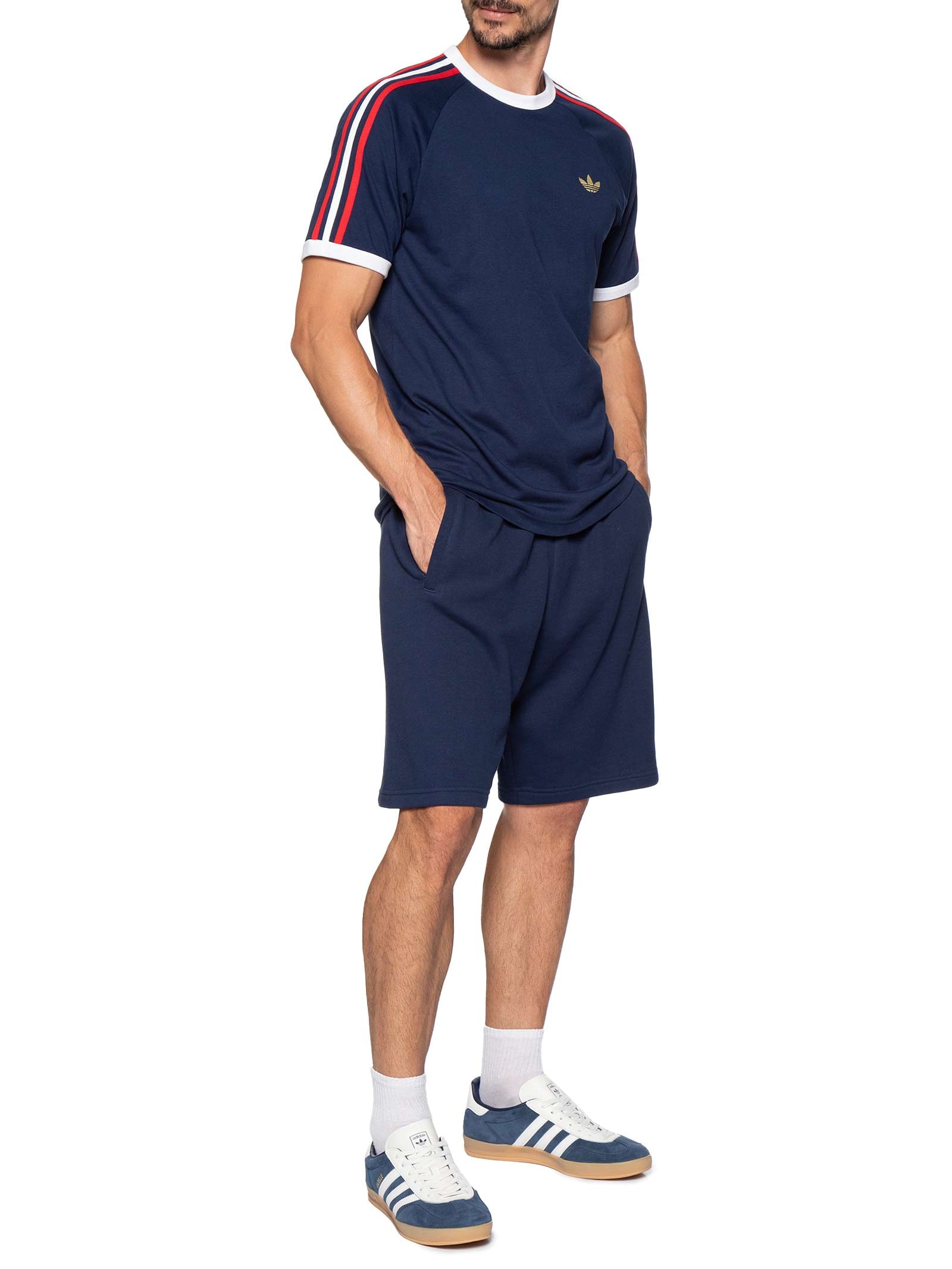 Camiseta Masculino  3s tee Azul Adidas Originals