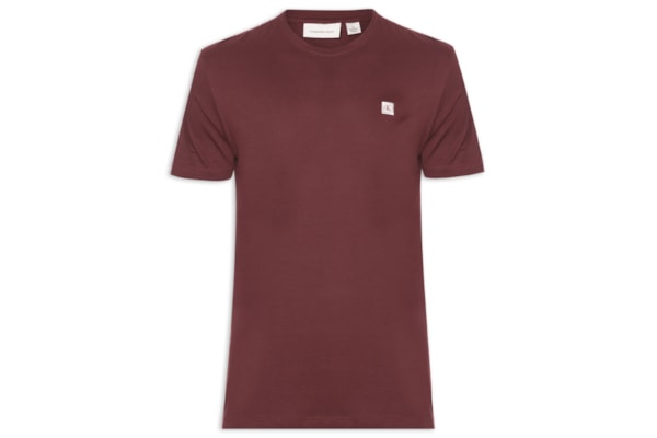 Camiseta Masculino Patch – Vermelho