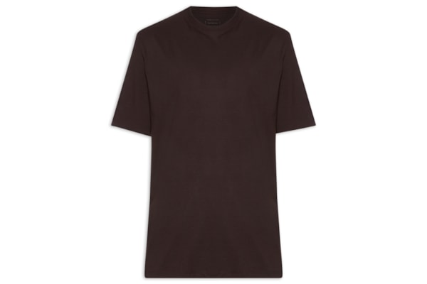 Camiseta MC CKJ Masculino Oversized – Marrom