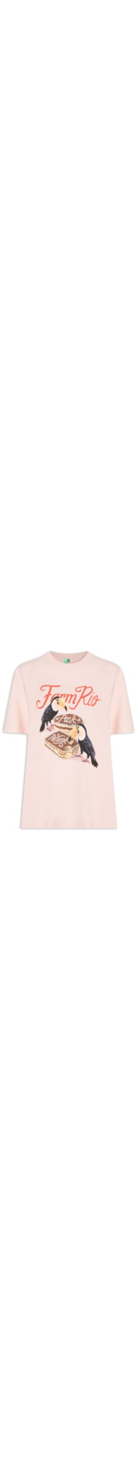 Camiseta Média Pave - Rosa