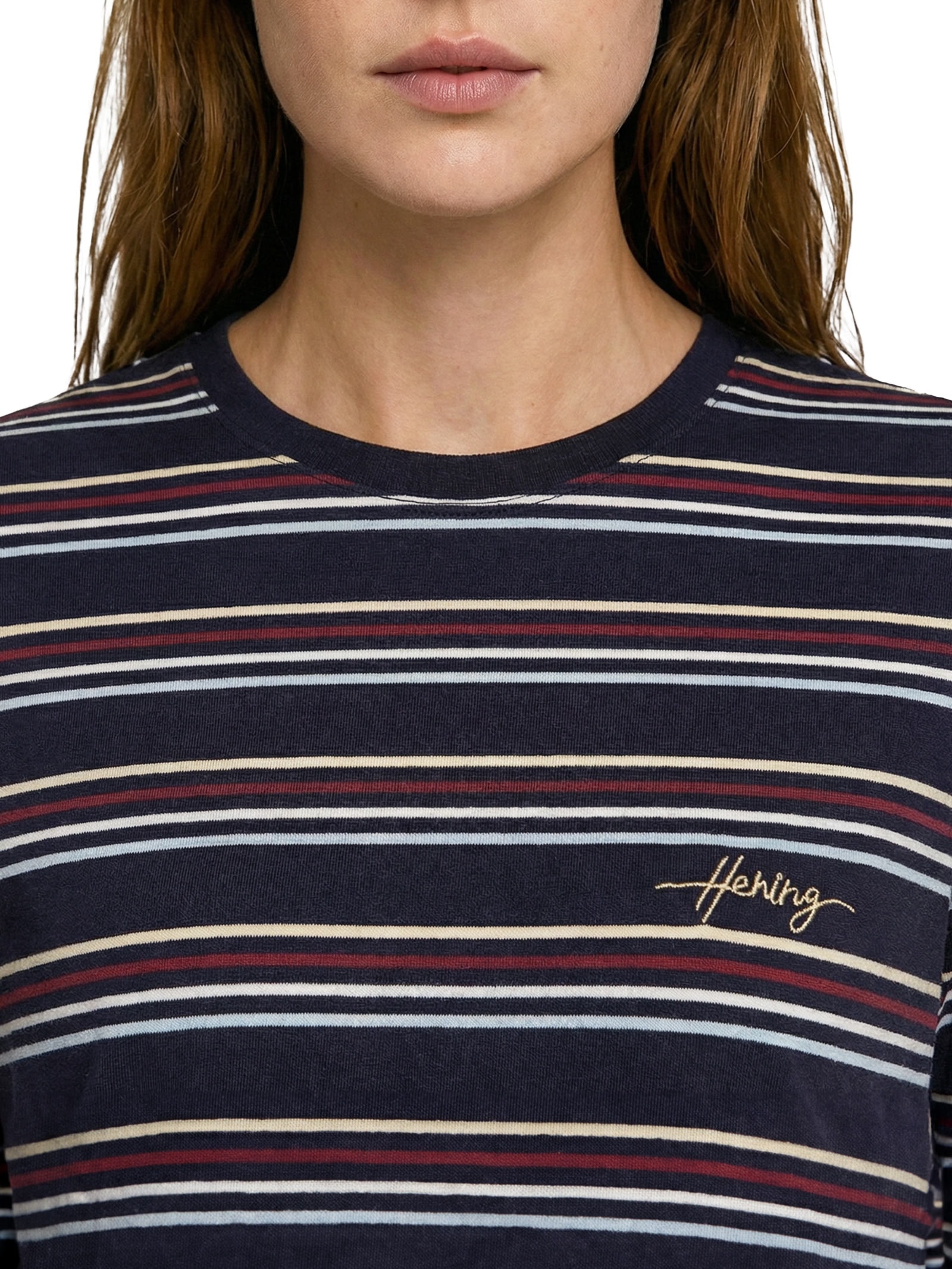 Camiseta MM Feminina Azul Hering