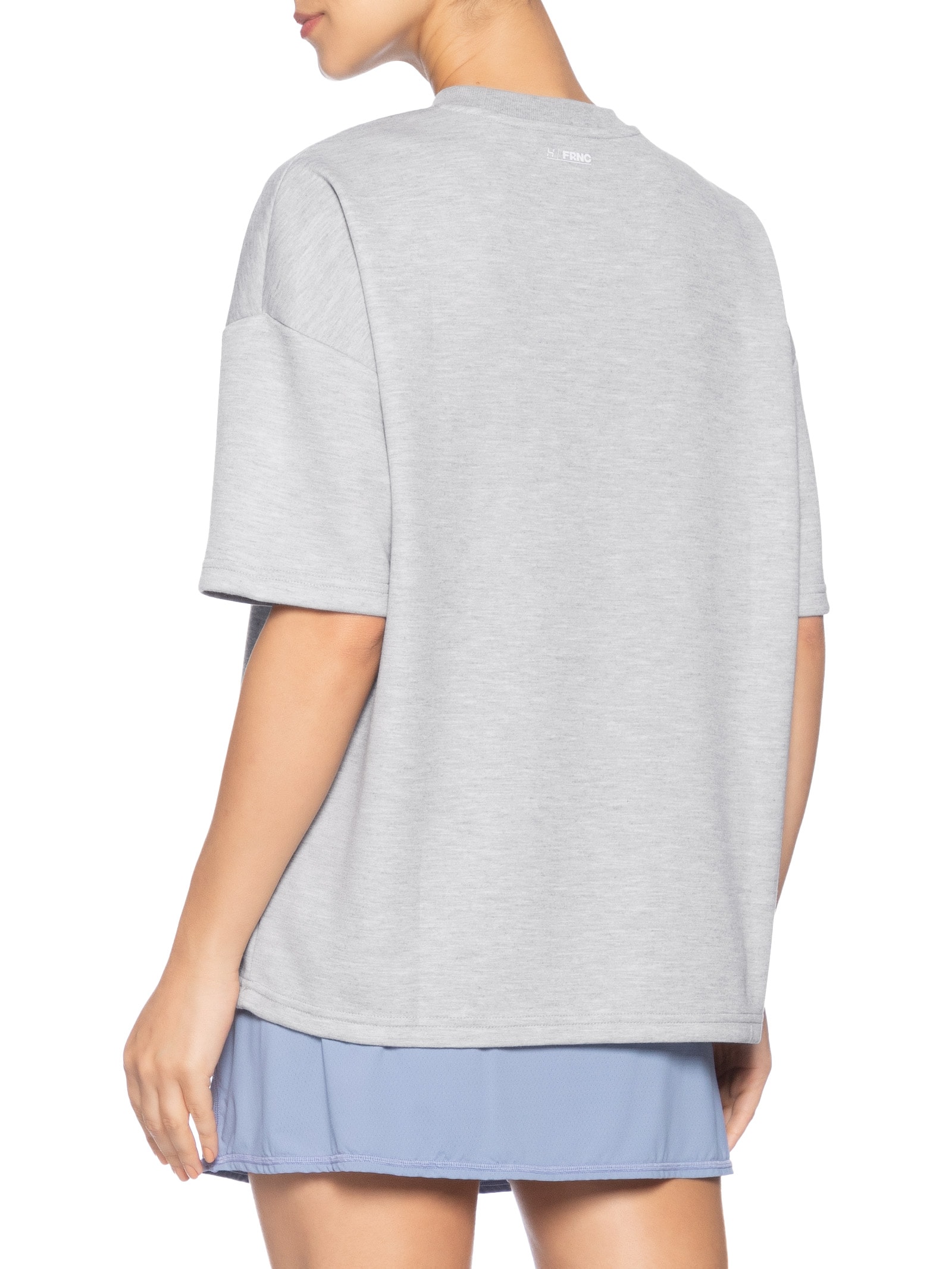 Camiseta MM Feminina Cinza Hering Sports + Francesca