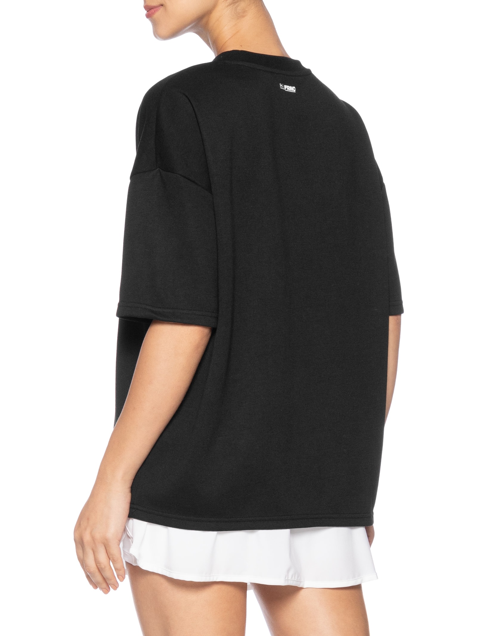 Camiseta MM Feminina Preto Hering Sports + Francesca