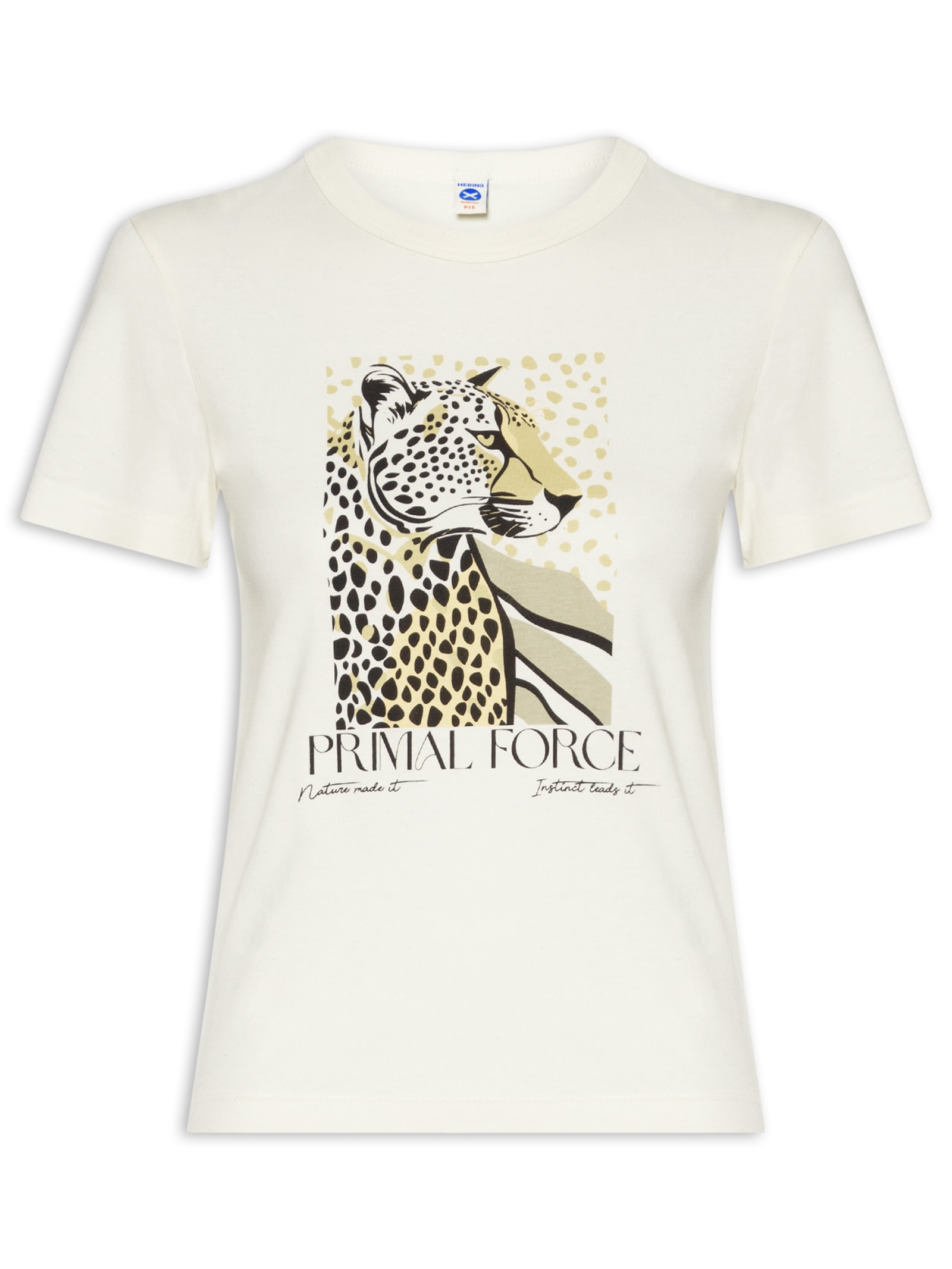 Camiseta Mm Feminina – Off White Hering