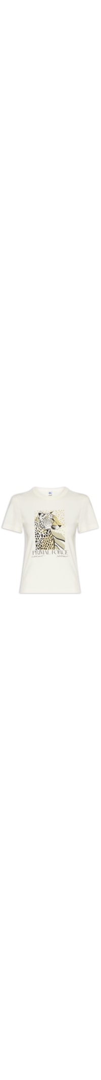 Camiseta Mm Feminina – Off White