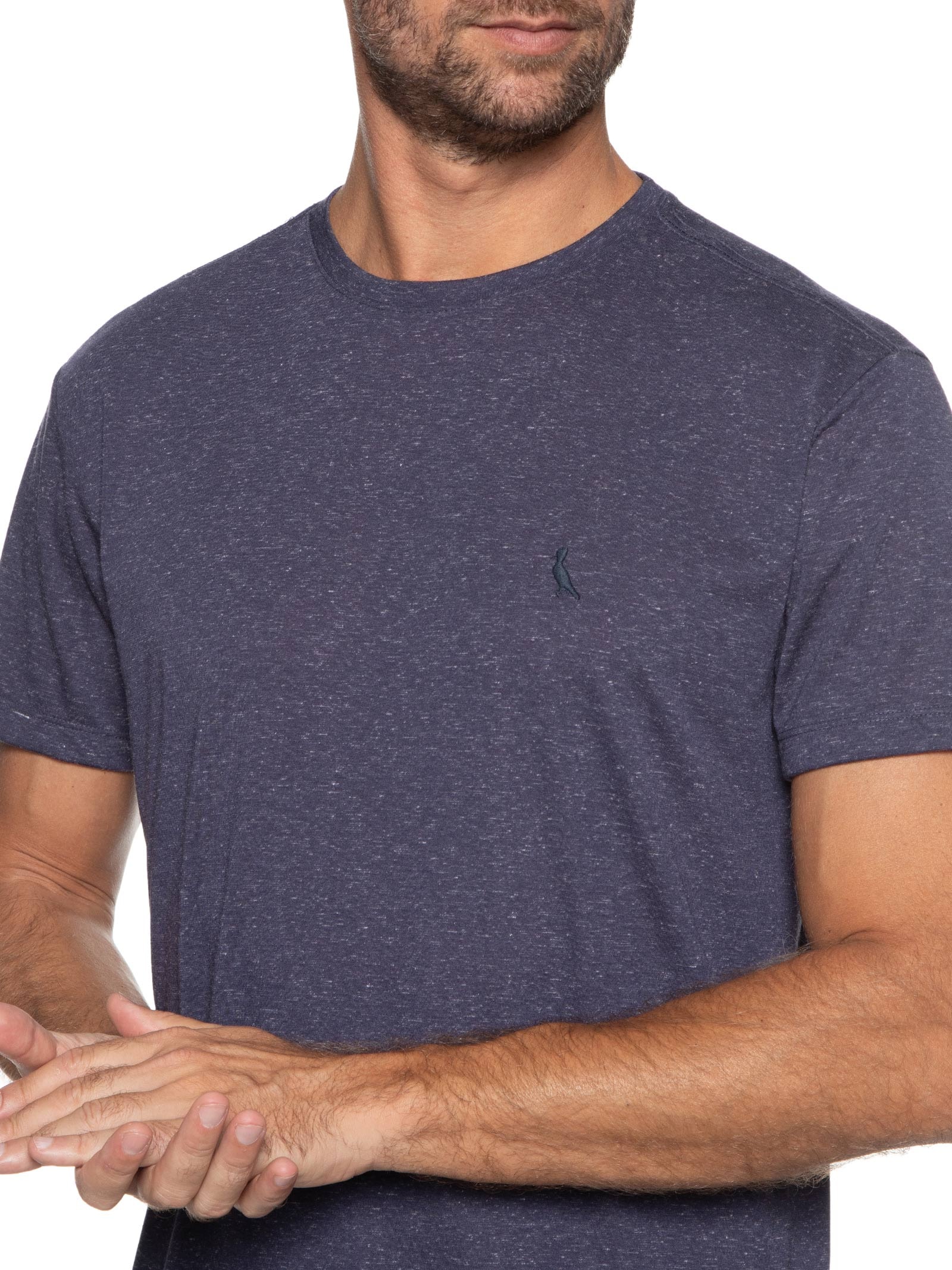 Camiseta New Linho Azul Reserva