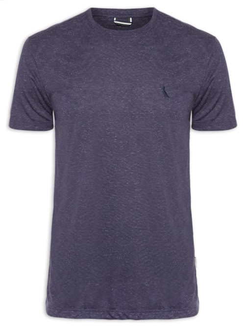 Camiseta New Linho - Azul