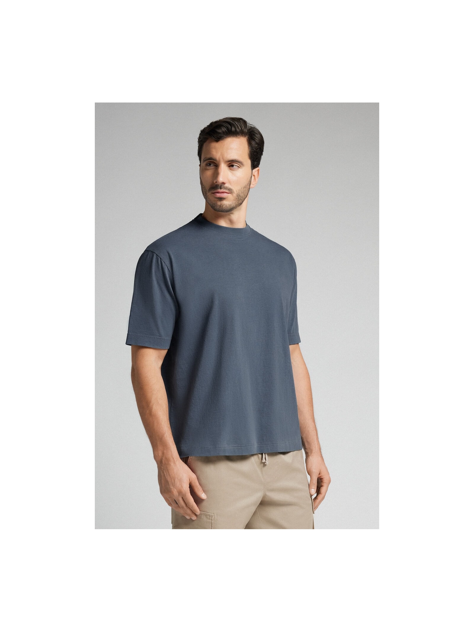 Camiseta Over Washed Collection Azul Intimissimi