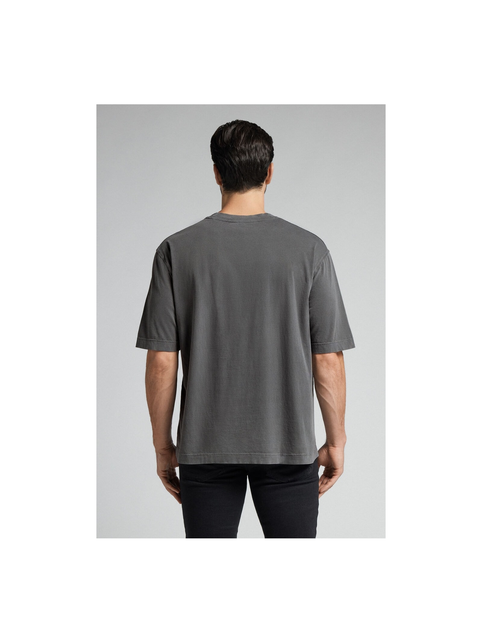 Camiseta Over Washed Collection Preto Intimissimi