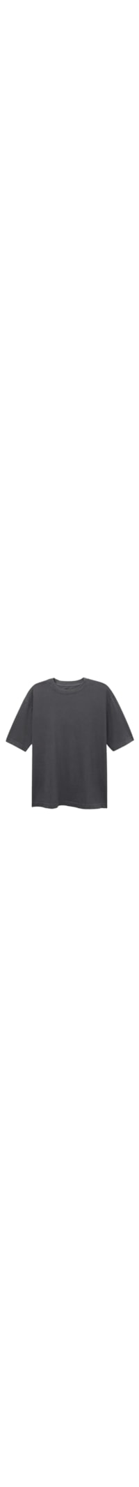 Camiseta Over Washed Collection - Preto