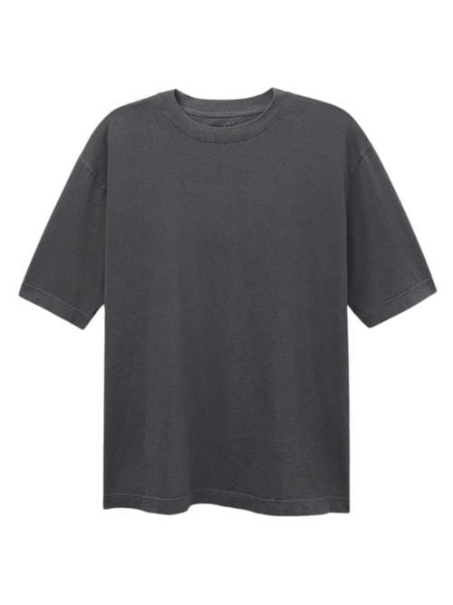 Camiseta Over Washed Collection – Preto