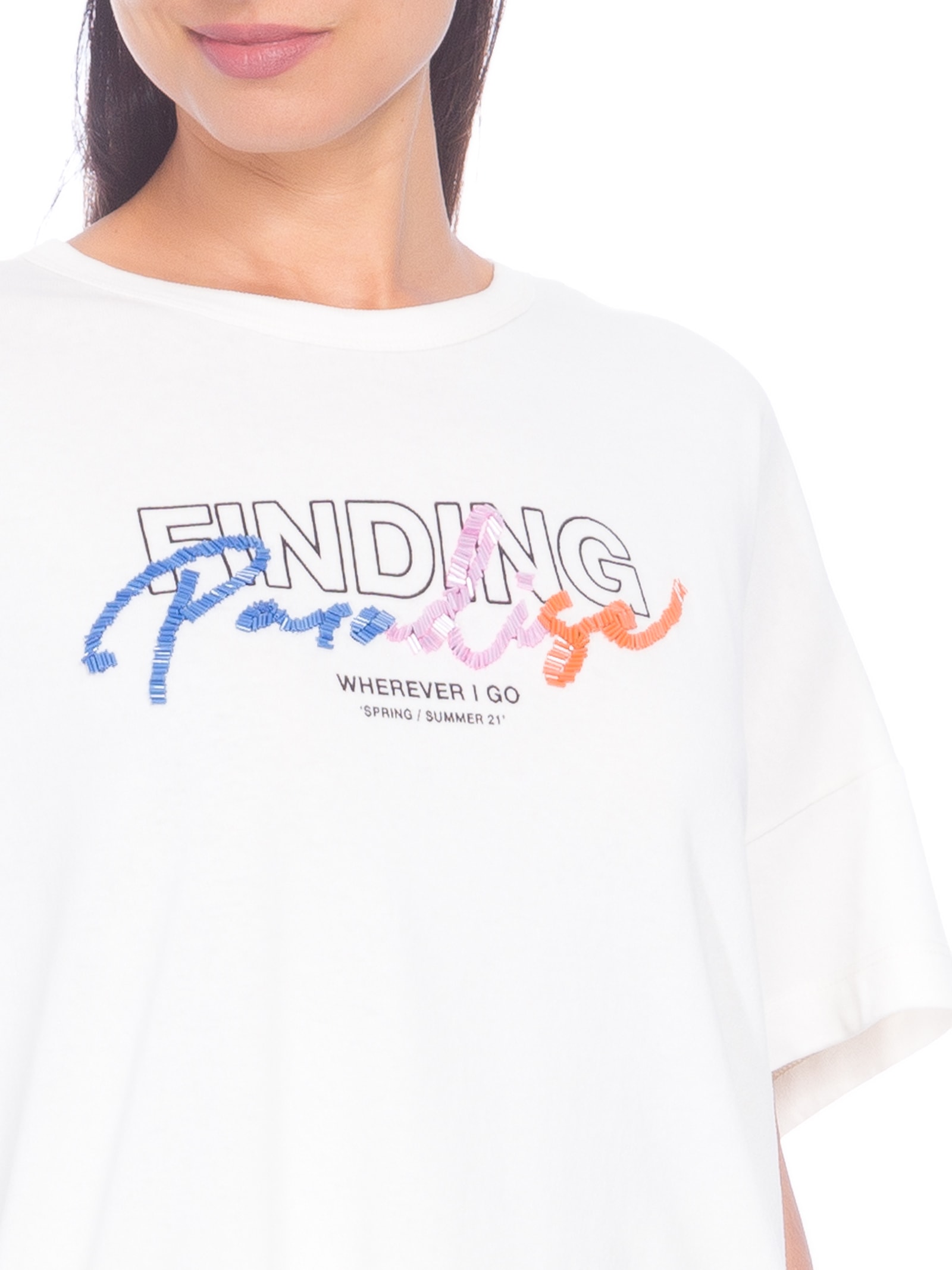 Camiseta PARADISE OFF WHITE Canal