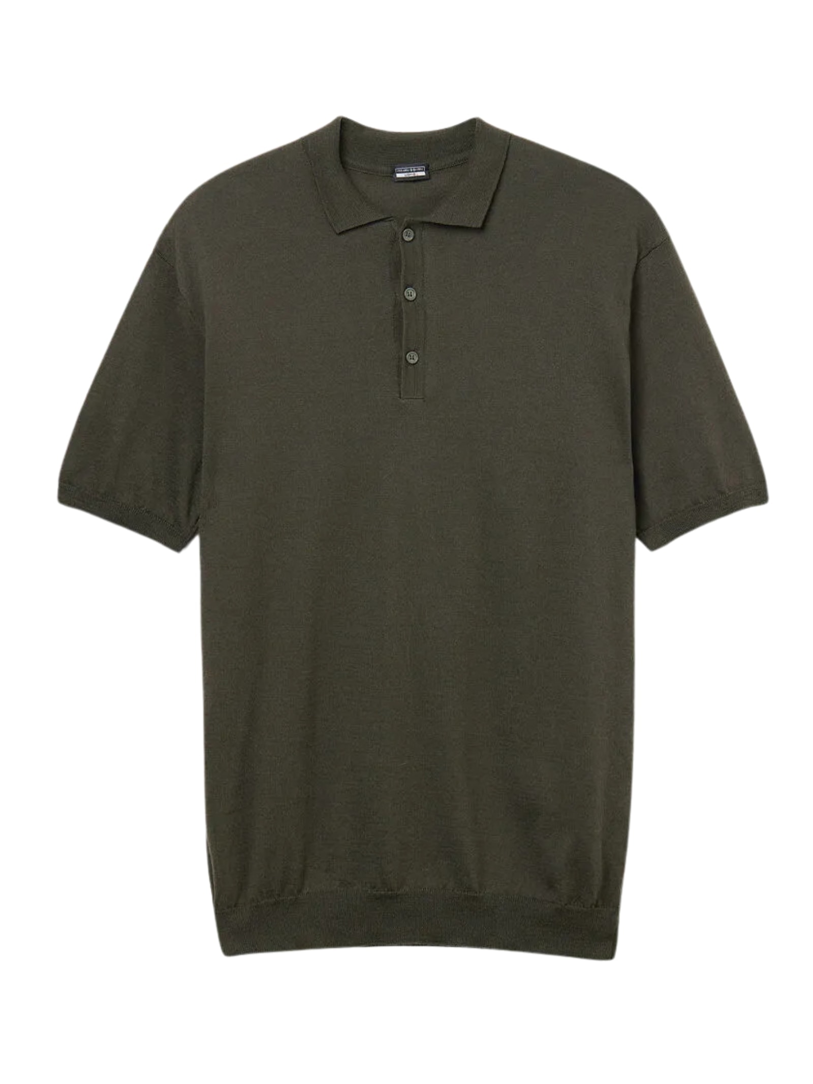 Camiseta Polo Em Algodão Verde Intimissimi