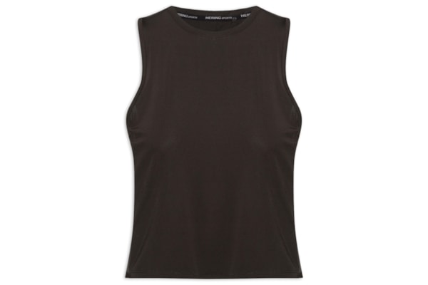 Camiseta Regata Feminina - Marrom