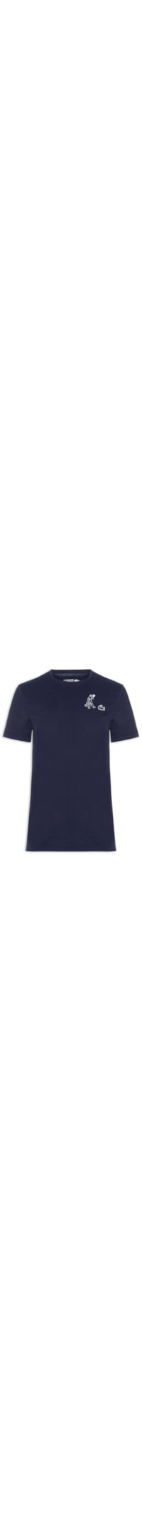Camiseta Regular Fit Tech Jersey Heritage - Azul