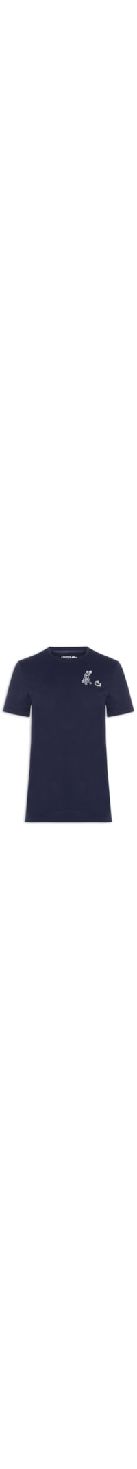 Camiseta Regular Fit Tech Jersey Heritage - Azul