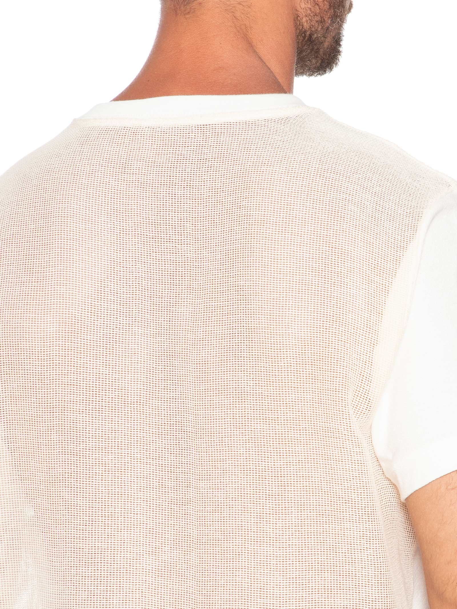 Camiseta Rustic Veleiro Back Manga Curta Off White Osklen