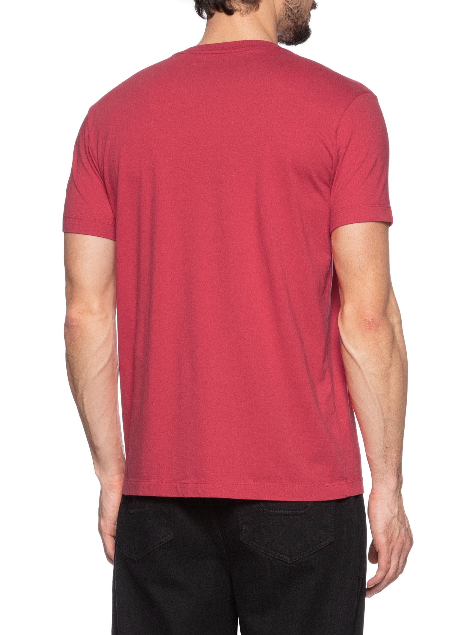 Camiseta Slim Vintage United Kingdom Vermelho Osklen