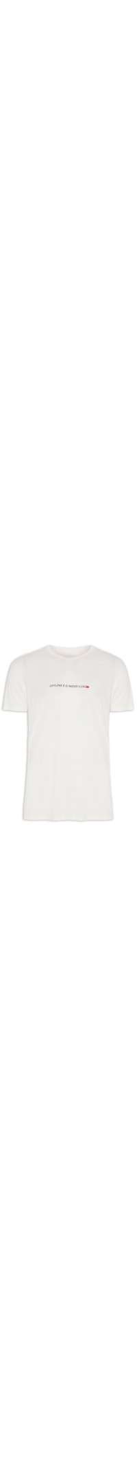 Camiseta Soft Offline - Off white
