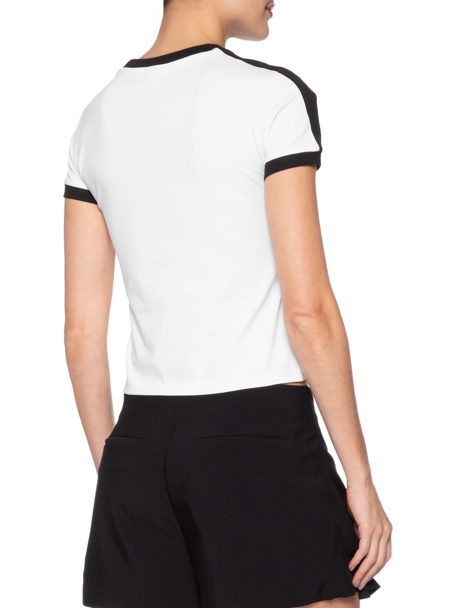 Camiseta T7 Slim Tee Feminina Branco Puma