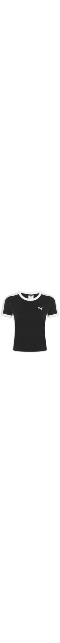 Camiseta T7 Slim Tee Feminina - Preto