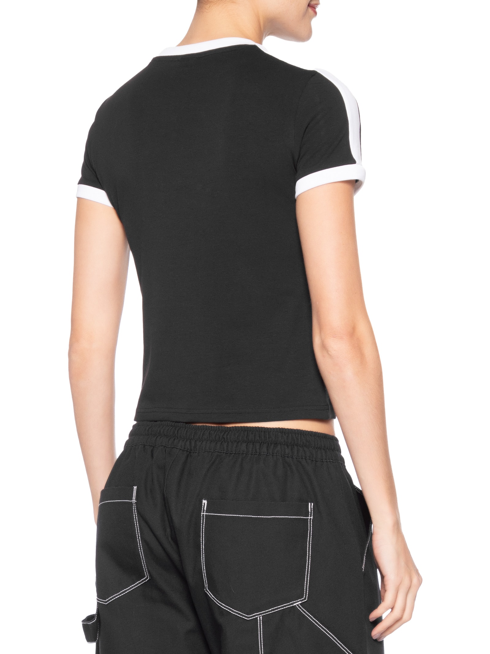 Camiseta T7 Slim Tee Feminina Preto Puma