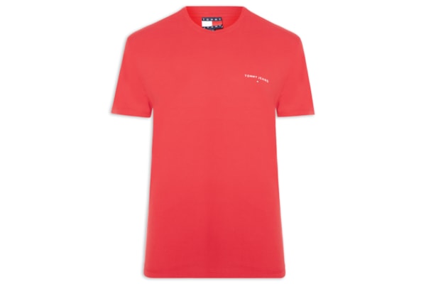 Camiseta TJM Linear Chest Tee Ext - Vermelho