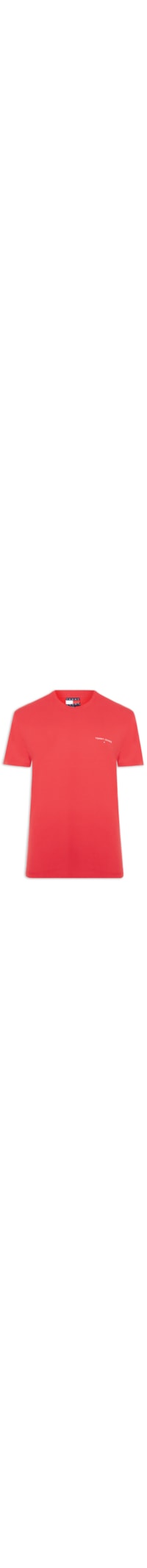 Camiseta TJM Linear Chest Tee Ext - Vermelho
