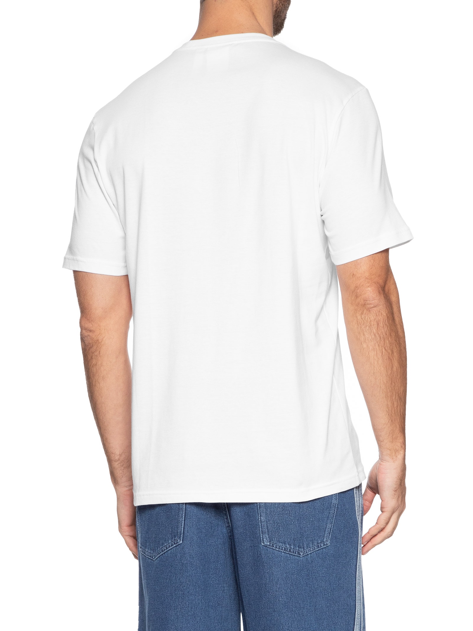 Camiseta Trefoil Essentials Branco Adidas Originals