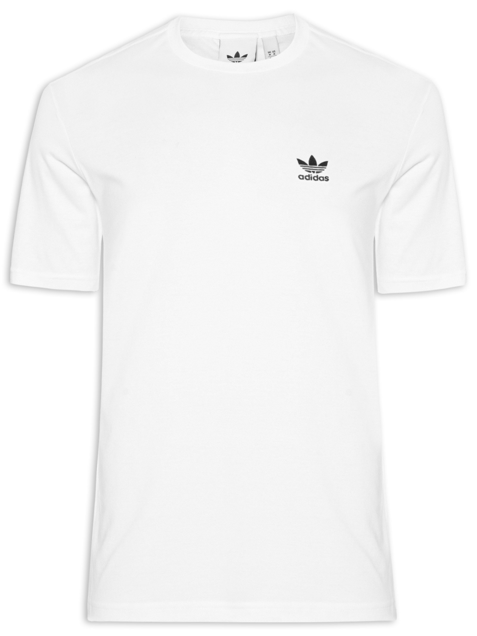 Camiseta Trefoil Essentials Branco Adidas Originals