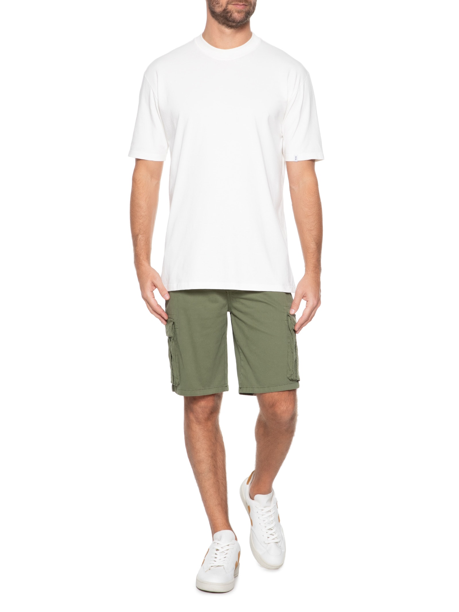 Camiseta Unissex Básica Oversized Off White Basiq Men