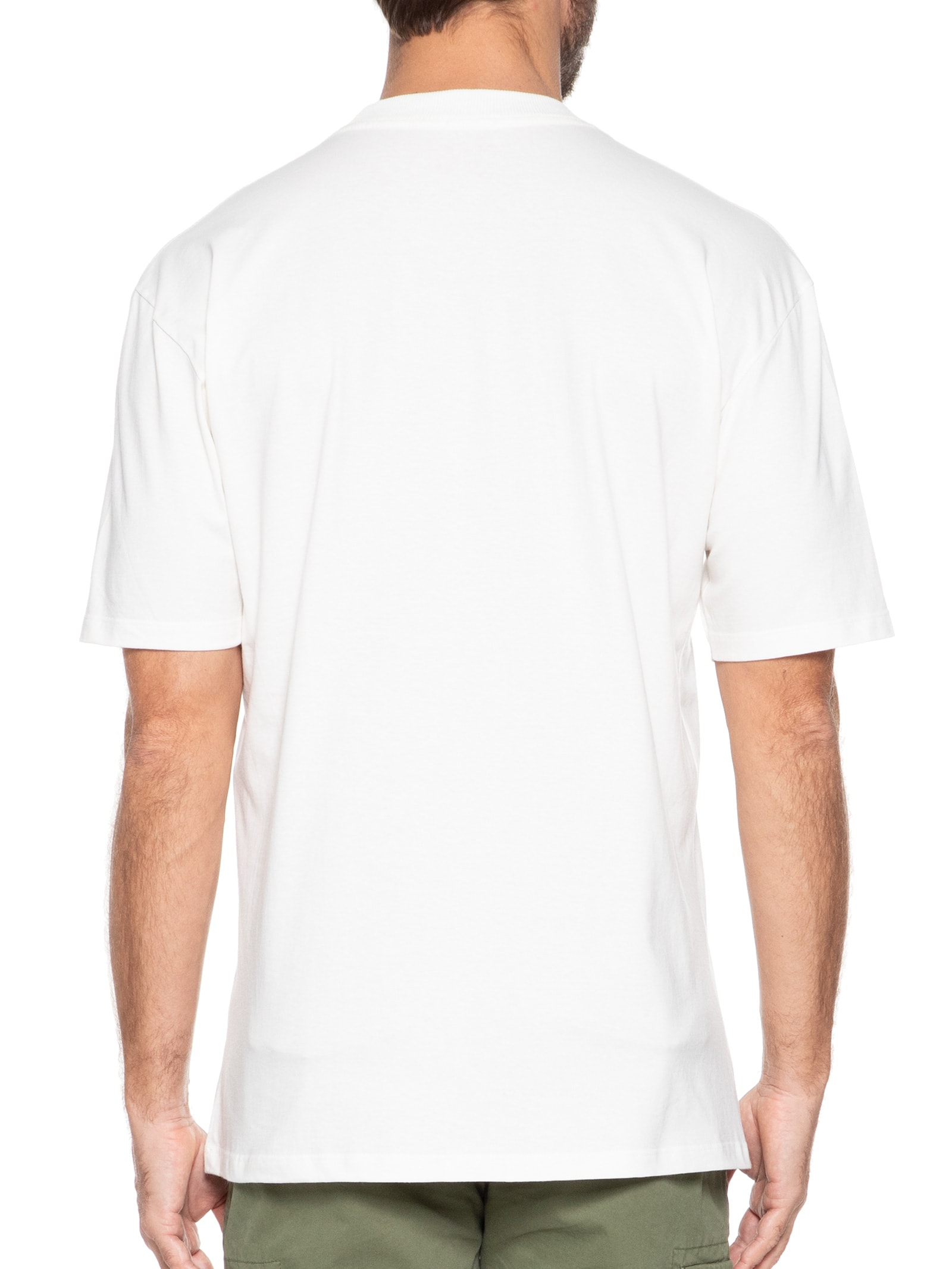 Camiseta Unissex Básica Oversized Off White Basiq Men