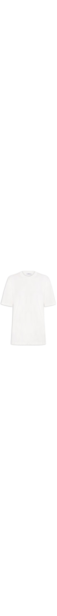 Camiseta Unissex Básica Oversized - Off White