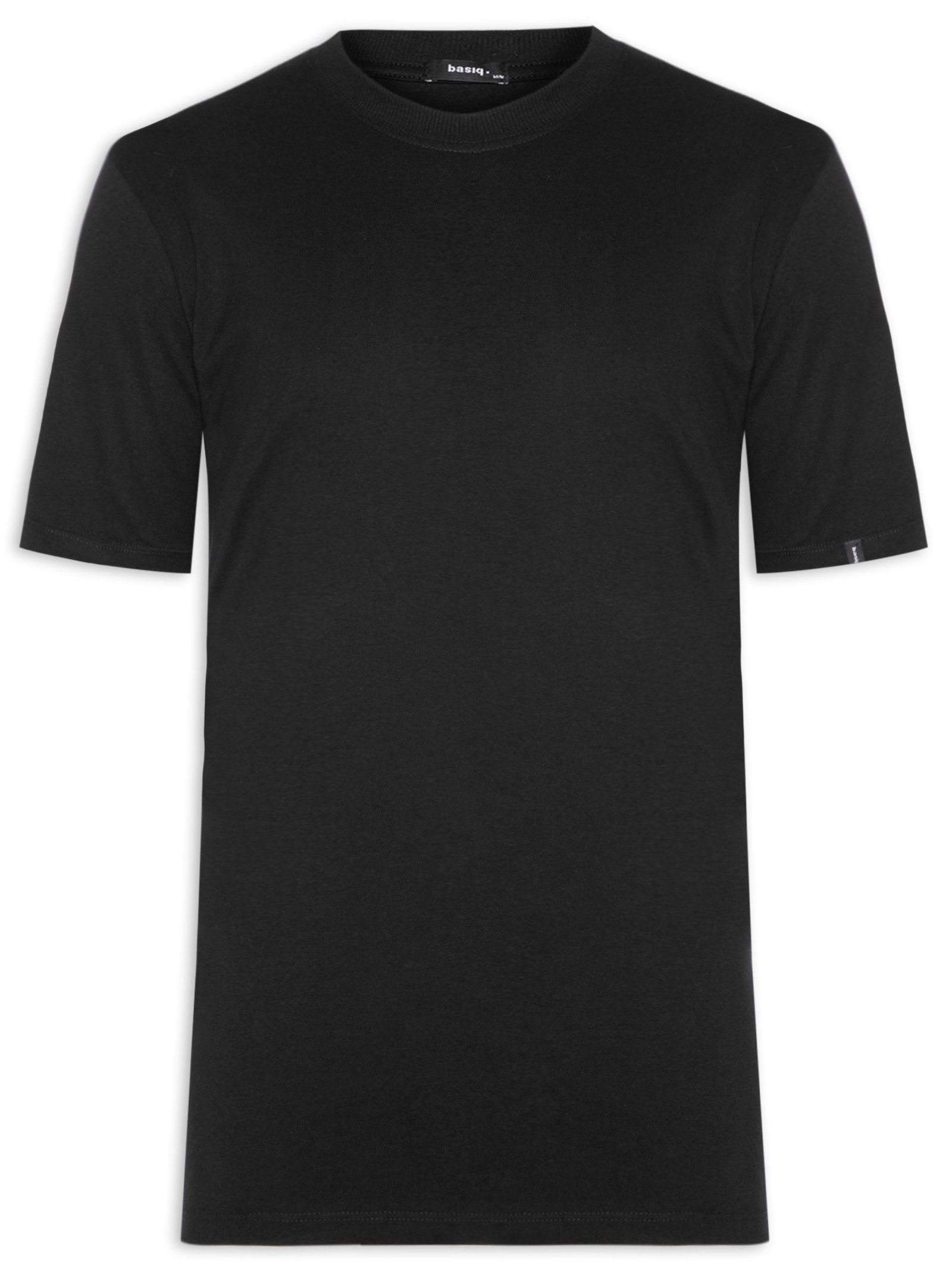 Camiseta Unissex Básica Oversized Preto Basiq Men