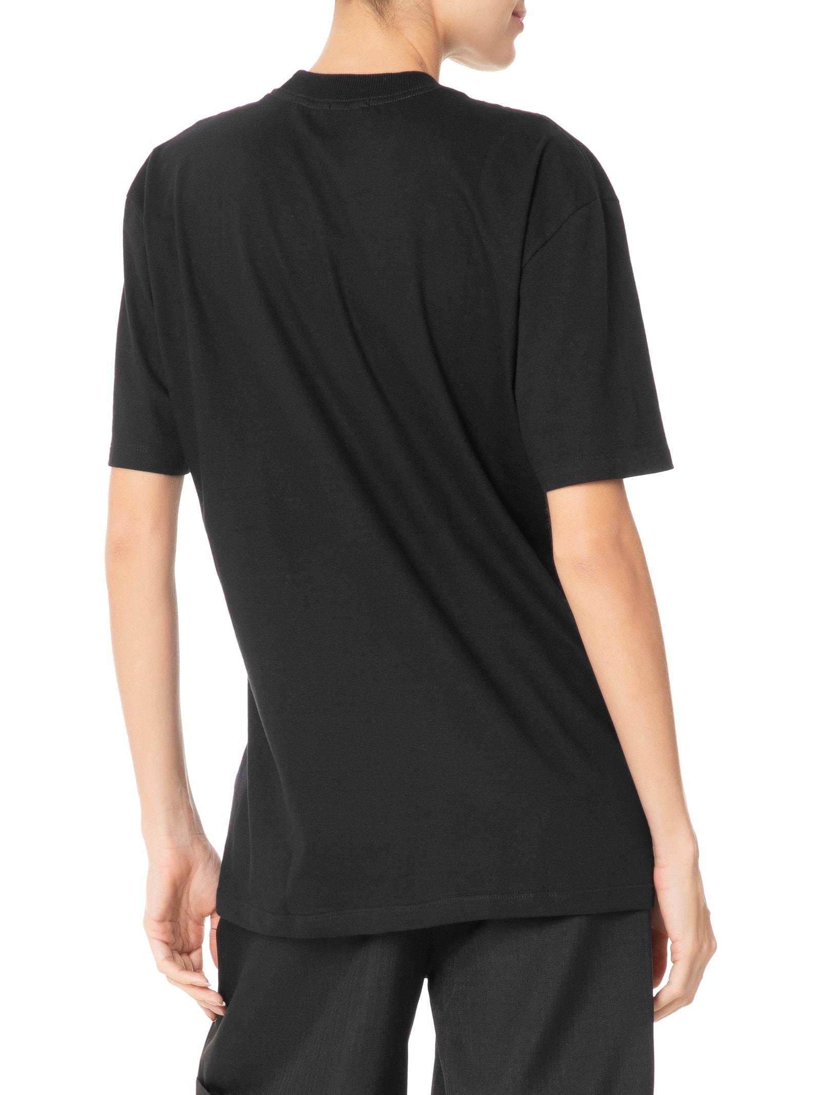 Camiseta Unissex Básica Oversized Preto Basiq
