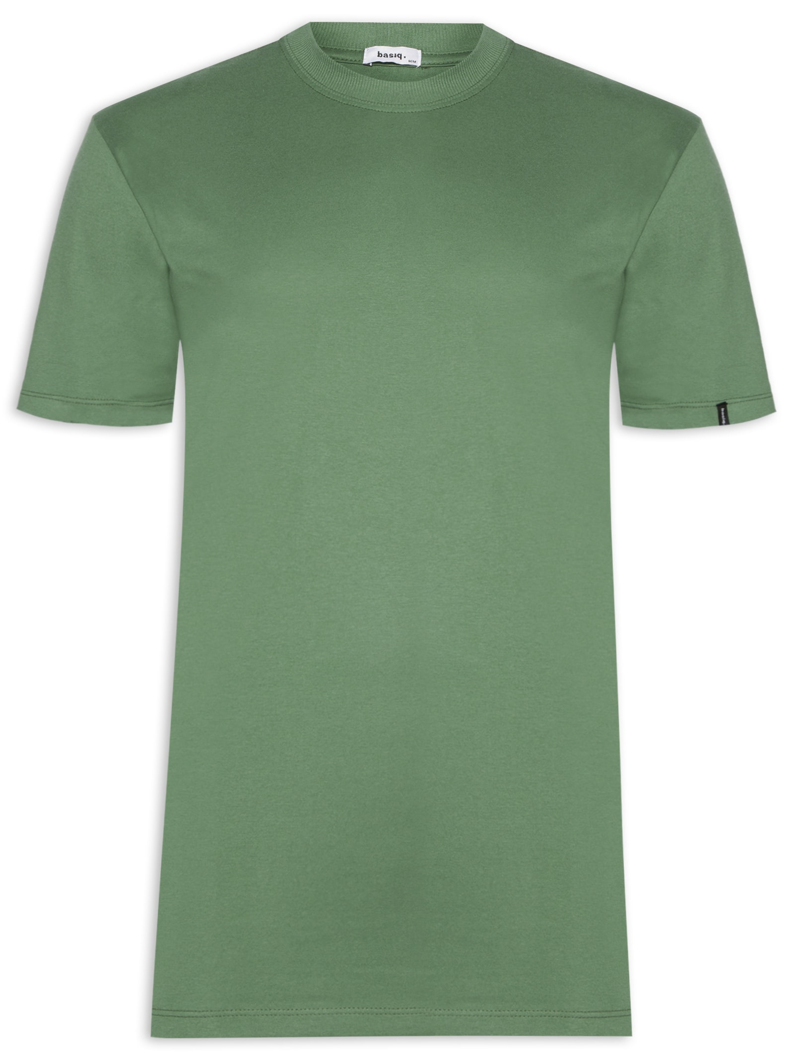 Camiseta Unissex Básica Oversized Verde Basiq Men