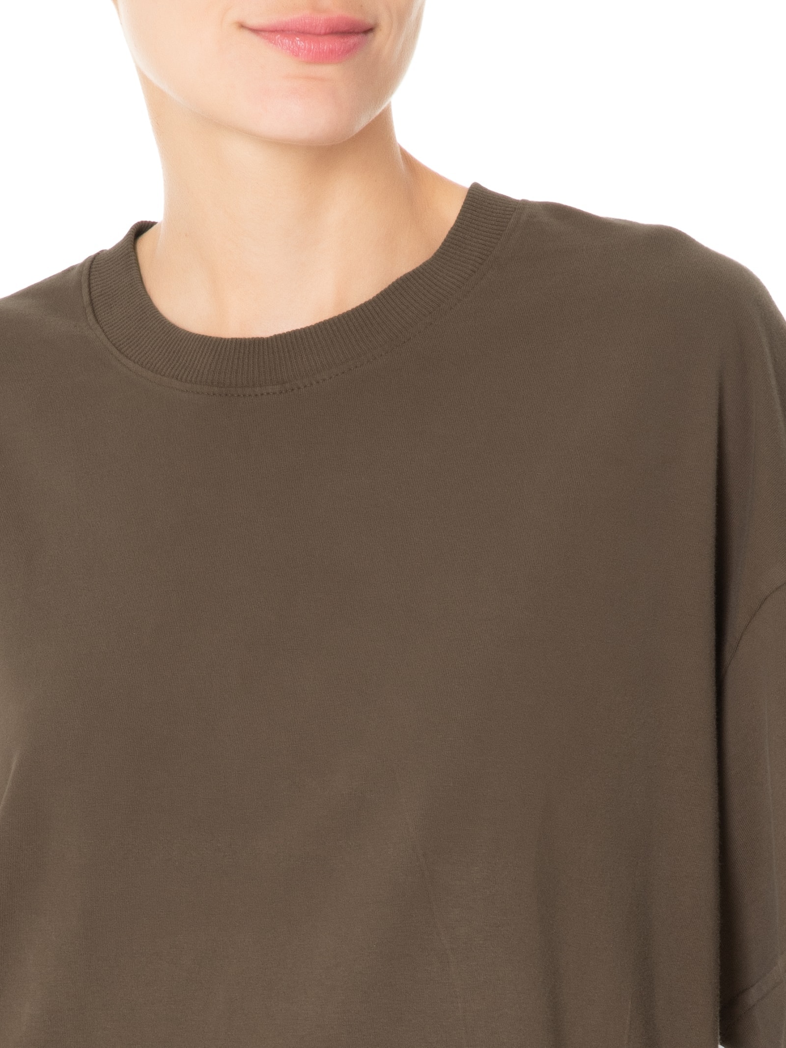 Camiseta Unissex Heavy Oversized Marrom Basiq