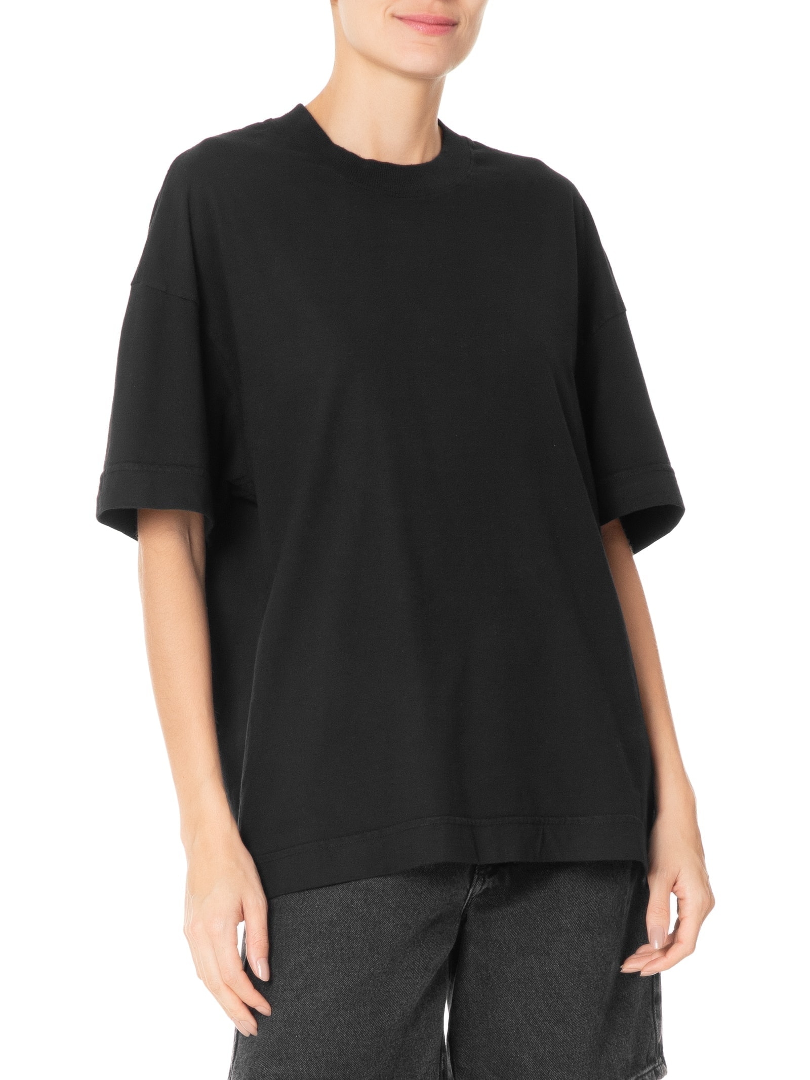 Camiseta Unissex Heavy Oversized Preto Basiq